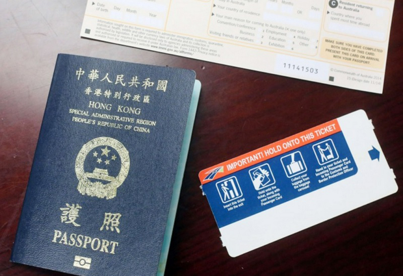 Visa hong kong